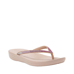 FitFlop DG5137-030 IQUSHION OMBRE SPARKLE FLIP-FLOPS Beige