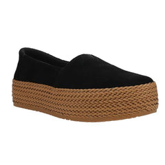 Women's Shoes TOMS VALENCIA Slip On Platform Espadrilles 10019795 BLACK