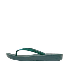 FitFlop Women's Iqushion Ombre Sparkle Flip-Flops Deep Teal/Mint Blue