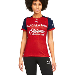 Women's Apparel PUMA Authentic CHIVAS ALTERNATIVE JERSEY 21/22 763252-01 RED