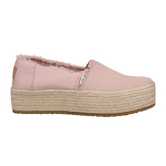 Women's Shoes TOMS VALENCIA Slip On Platform Espadrilles 10020698 BALLET PINK