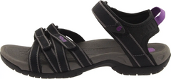 Women's Shoes Teva TIRRA Strappy Sport Sandals 4266 BLACK / GREY