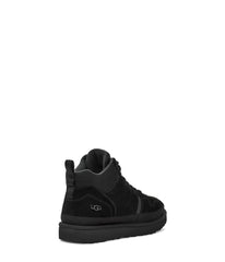 UGG Men's Highland Hi Heritage Sneaker, Black Suede