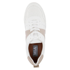 Women's Shoes MIA ALTA Platform Lace Up Sneakers MH1190 WHITE