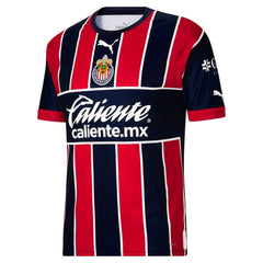 Men's Apparel PUMA Authentic CHIVAS ALTERNATIVE JERSEY 22/23 705578-01 RED/NAVY