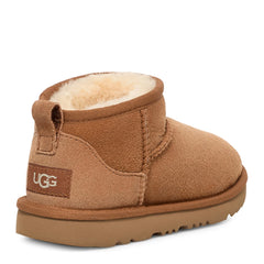 UGG Unisex-Child Classic Ultra Mini Boot, Chestnut Toddler