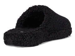 FitFlop Women's Iqushion D-Luxe Padded Teddy Mules, Black