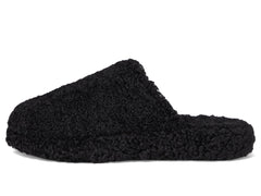 FitFlop Women's Iqushion D-Luxe Padded Teddy Mules, Black