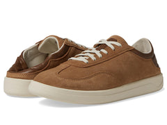 OluKai Men's P?nini Suede Sneaker, Tan/Toffee