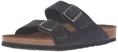 Unisex Shoes Birkenstock ARIZONA Soft Footbed Slide Sandals 0552321 VELVET GREY