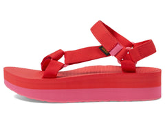 Women's Shoes Teva FLATFORM UNIVERSAL Strappy Sandals 1008844 HOT PINK