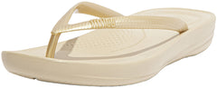 FitFlop E54010-020 IQUSHION Ergonomic FLIP-Flops Gold