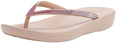 FitFlop DG5137-030 IQUSHION OMBRE SPARKLE FLIP-FLOPS Beige