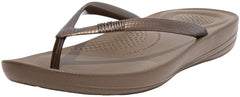 FitFlop E54012-020 IQUSHION Ergonomic FLIP-Flops Bronze