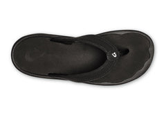 Women's Shoes OluKai OHANA Water Resistant Sandals 20110-4040 BLACK/BLACK