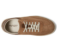 OluKai Men's P?nini Suede Sneaker, Tan/Toffee