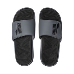 PUMA Men's COOL CAT 2.0 ALTERNATIVE CLOSURE FS Slide Sandals, Cool Dark Gray-PUMA Black