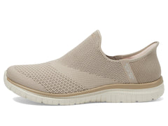 Skechers Women's Virtue-Sleek Sneaker, Taupe