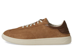 OluKai Men's P?nini Suede Sneaker, Tan/Toffee