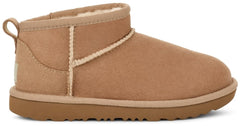 UGG Unisex-Child Classic Ultra Mini Platform Boot, Sand Little Kid