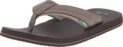 Men's Shoes Sanuk BEER COZY 2 Casual Flip Flop Sandals SMS10868 BRINDLE