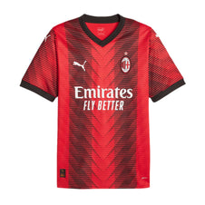 Men's Apparel PUMA Authentic AC MILAN HOME JERSEY 23/24 770383-01 RED/BLACK