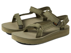 Women's Shoes Teva MIDFORM UNIVERSAL CANVAS Strappy Sandals 1127570 OLIVE