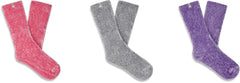 Women's Socks UGG LEDA SPARKLE SOCKS 3 PACK 1123776 PINK / GREY / WILD INDIGO