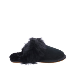 Women's Shoes UGG SCUFF SIS Suede Slide Slippers 1122750 BLACK