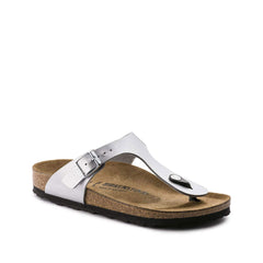 Birkenstock Unisex Gizeh White Birko-Flor Sandal