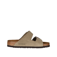 Unisex Shoes Birkenstock ARIZONA Slide Sandals 0051461 TAUPE SUEDE