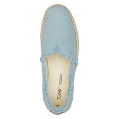 Women's Shoes TOMS VALENCIA Slip On Platform Espadrilles 10019798 LIGHT BLUE