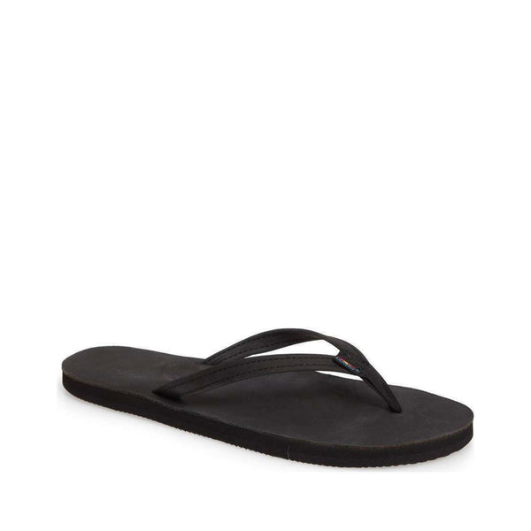 Mens Rainbow Sandals Classic Double Black - Hope Outfitters