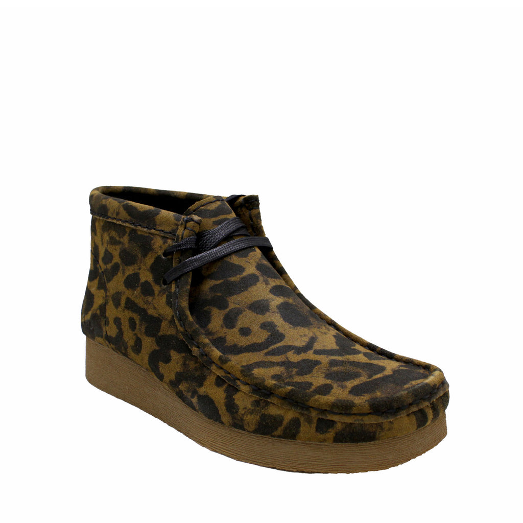 Clarks Wallabee Boot2 61274 (Leopard Suede)