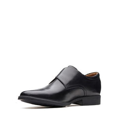 Tilden Style Black Leather - 26136561 by Clarks