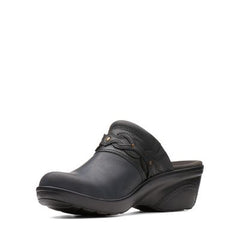 Marion Coreen Black Leather - 26137360 by Clarks