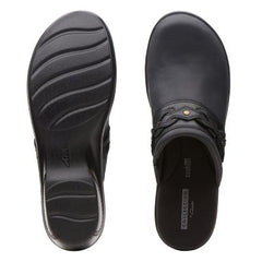 Marion Coreen Black Leather - 26137360 by Clarks