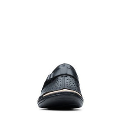 Leisa Fox Black Leather - 26143157 by Clarks