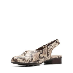 Juliet Pull Taupe Snake - 26149506 by Clarks