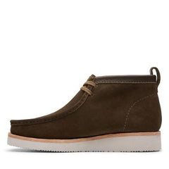 Wallabee Hike Olive Combi - 26150818 by Clarks