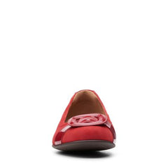 Un Blush Cove Red Combi Suede - 26154451 by Clarks