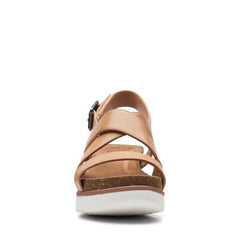 Lizby Cross Sand Leather - 26159114 by Clarks